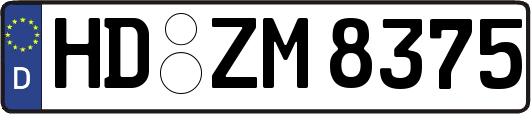 HD-ZM8375