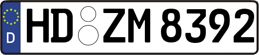 HD-ZM8392