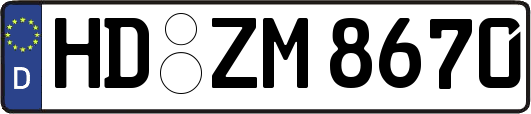 HD-ZM8670
