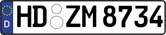 HD-ZM8734