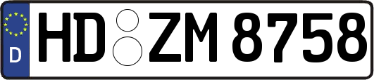 HD-ZM8758