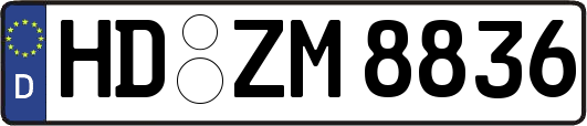 HD-ZM8836