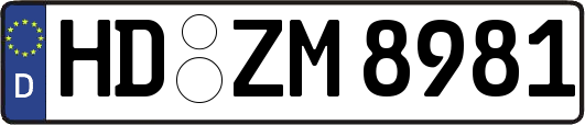 HD-ZM8981