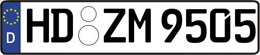 HD-ZM9505