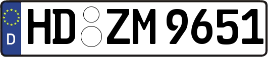 HD-ZM9651