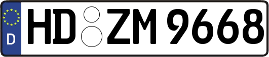 HD-ZM9668