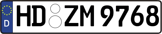 HD-ZM9768