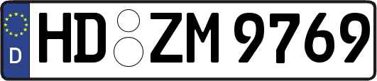 HD-ZM9769
