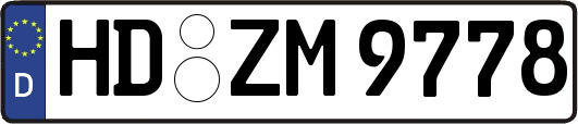 HD-ZM9778