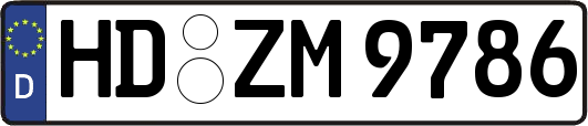 HD-ZM9786