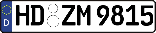 HD-ZM9815