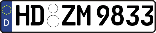 HD-ZM9833