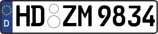 HD-ZM9834