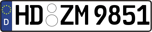 HD-ZM9851