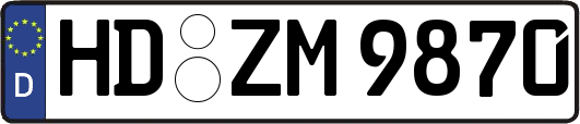 HD-ZM9870