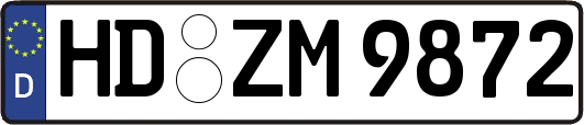 HD-ZM9872