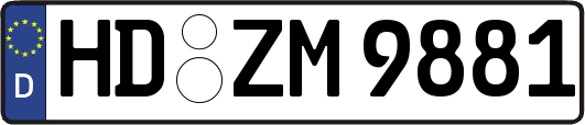 HD-ZM9881