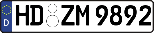HD-ZM9892