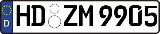 HD-ZM9905