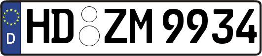 HD-ZM9934