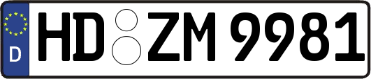 HD-ZM9981