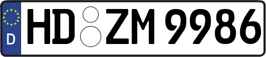 HD-ZM9986
