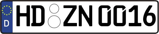 HD-ZN0016