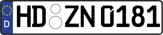 HD-ZN0181