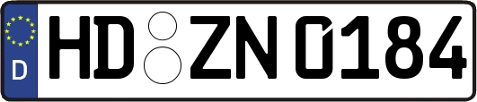 HD-ZN0184