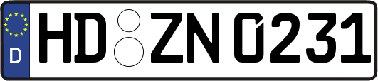 HD-ZN0231