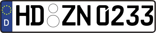 HD-ZN0233