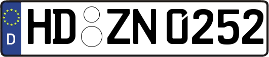 HD-ZN0252