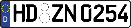 HD-ZN0254