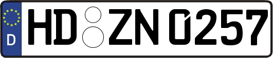 HD-ZN0257