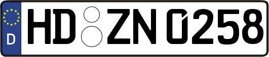 HD-ZN0258