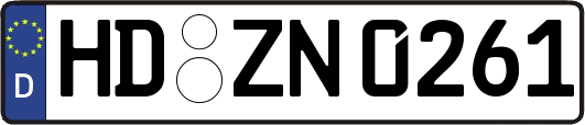 HD-ZN0261