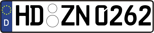 HD-ZN0262