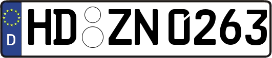 HD-ZN0263