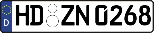 HD-ZN0268