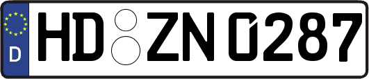 HD-ZN0287