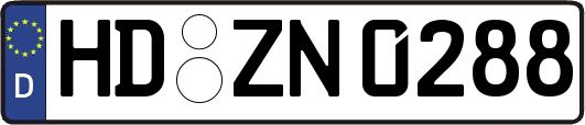 HD-ZN0288