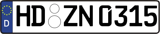 HD-ZN0315