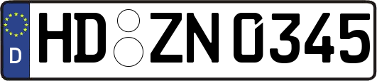 HD-ZN0345