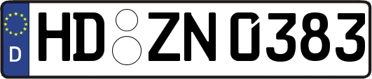 HD-ZN0383
