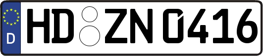 HD-ZN0416