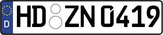 HD-ZN0419