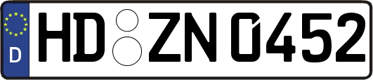 HD-ZN0452