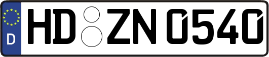HD-ZN0540