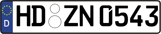 HD-ZN0543