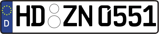 HD-ZN0551